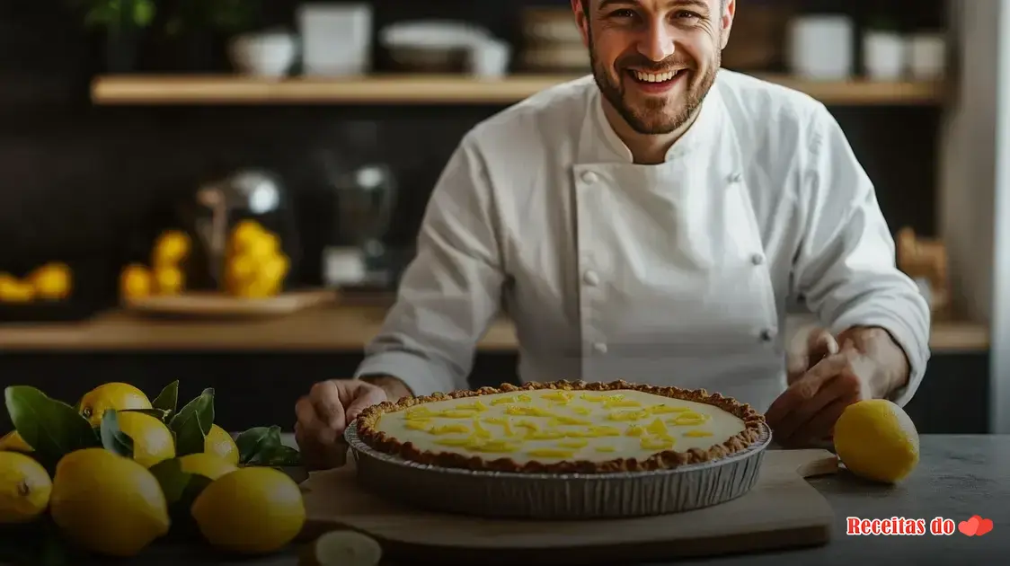 Torta de Limão: Como Fazer em Casa