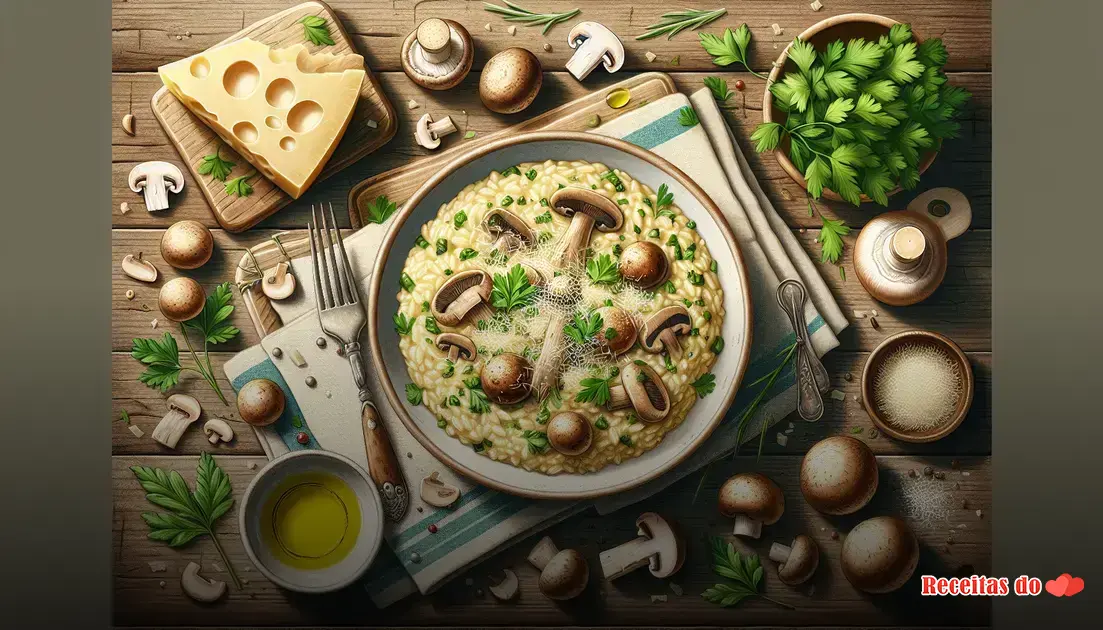 Risoto de Funghi: Receita Italiana